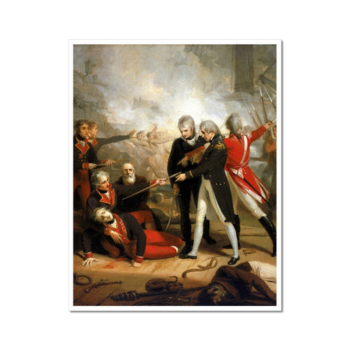 Nelson recevant la reddition du « San Nicolas » | Richard Westall | 1806