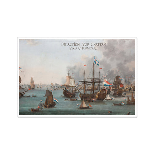 La bataille de Chatham | Willem van der Stoop | 1667