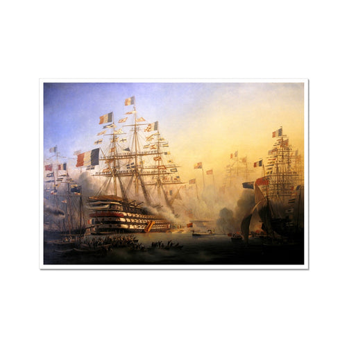 La reine Victoria à Cherbourg | Antoine Léon Morel-Fatio | 1859