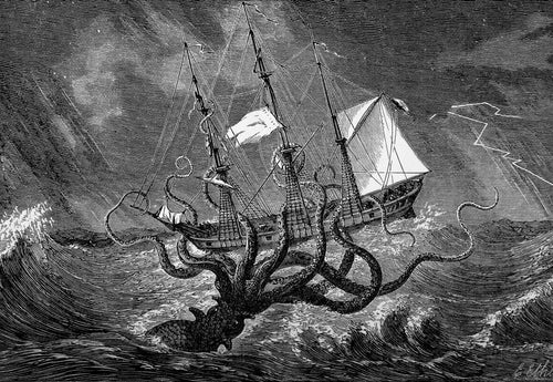 Le Kraken | J. Gibson | 1887