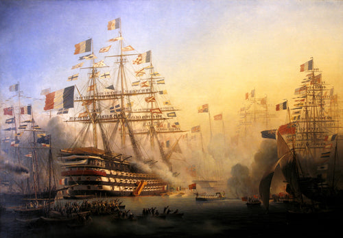 La reine Victoria à Cherbourg | Antoine Léon Morel-Fatio | 1859
