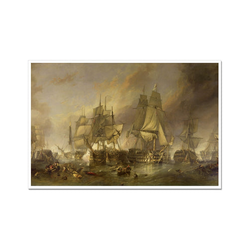 La bataille de Trafalgar | William Clarkson Stanfield | 1826
