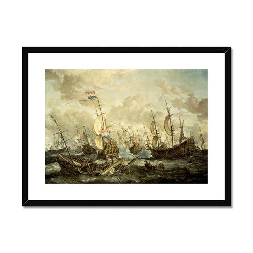 La Batalla de los Cuatro Días | Abraham Storck | 1670