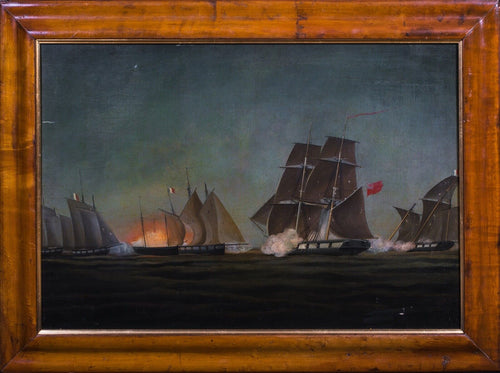 La Bataille du Nil (1798) | Thomas Buttersworth | XIXe siècle