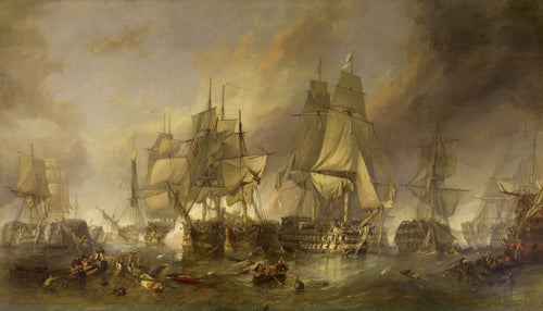 The Battle of Trafalgar | William Clarkson Stanfield | 1826