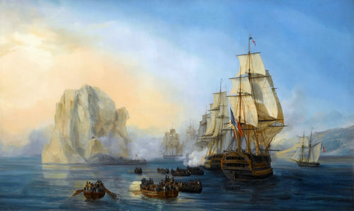 Taking of the rock Le Diamant | Auguste Étienne François Mayer | 1837