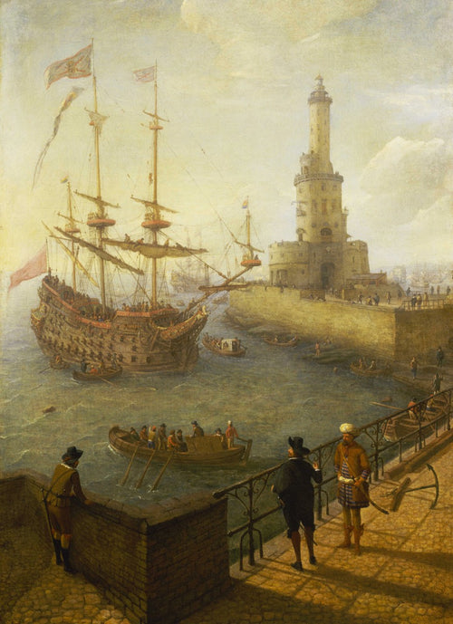 Spanish Ship off Naples | Abraham Willaerts | 1669