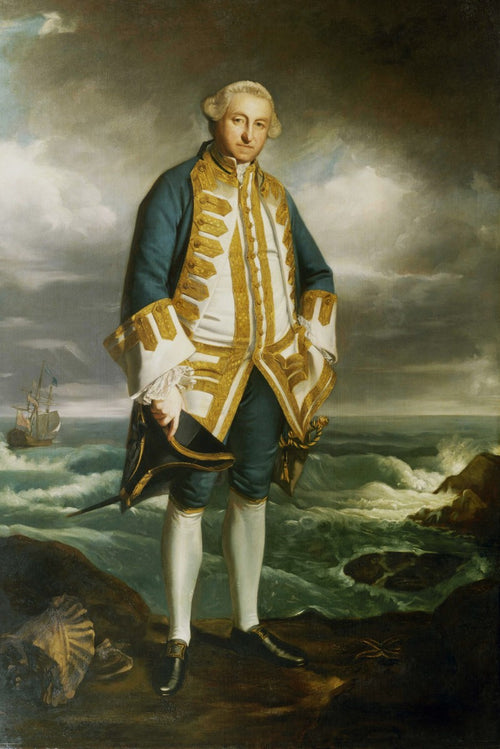 Portrait of Admiral Edward Boscawen | Joshua Reynolds | 1825