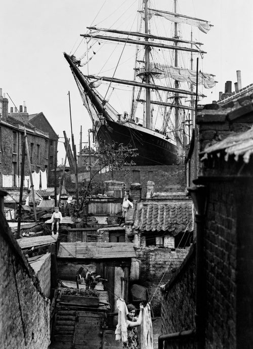 3 Masted Barque 'Penang' in Dry Dock at Millwall | 1932