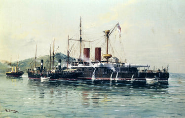 HMS Howe | A. Sanz | 1893