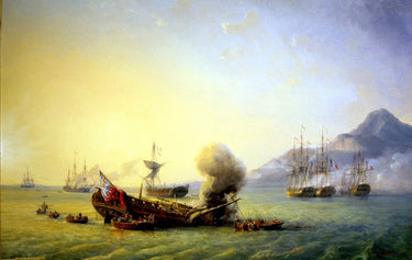 Battle of Grand Port | Pierre Julien Gilbert