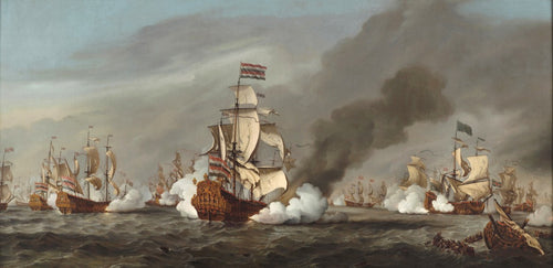 Battle of Texel | Willem van de Velde | 1673