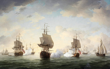 English Privateer Squadron 'Royal Family' |  Charles Brooking | 18th Century