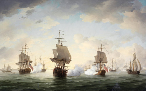 English Privateer Squadron 'Royal Family' |  Charles Brooking | 18th Century