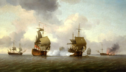 The Capture of the Spanish Glorioso | Charles Brooking | 1747