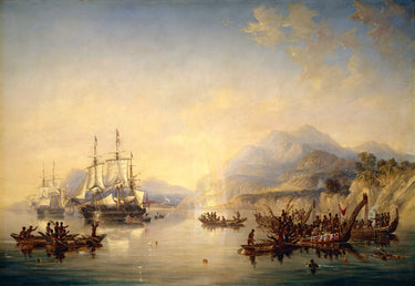 HMS 'Erebus' and the 'Terror' in New Zealand | James Wilson Carmichael | 1847