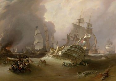 The Day after the Battle of Trafalgar | Richard Brydges Beechey | 19th Century