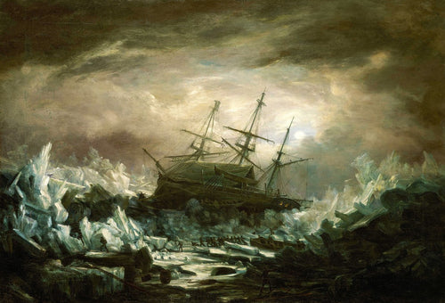 Perilous Position of H.M.S. Terror | William Smyth  | 1850