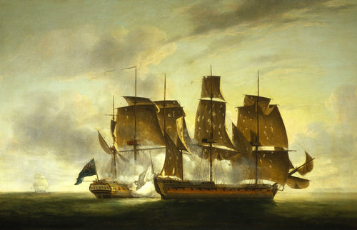 The Capture of the 'Amazone' | Robert Dodd | 1783