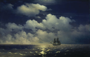 The Brig Mercy | Ivan Aivazovsky | 1848