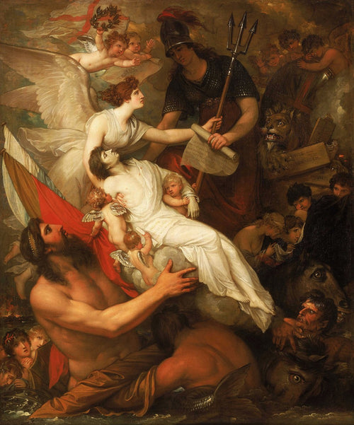 Immortality of Nelson | Benjamin West | 1807