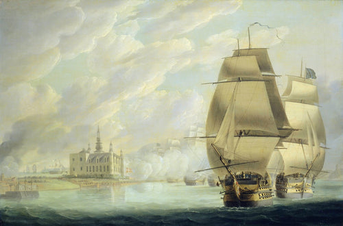 Nelson Forcing the Passage of the Sound, 30 March 1801| Robert Dodd | 19th Century
