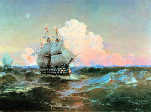 Ship Twelve Apostles | Ivan Aivazovsky | 1897