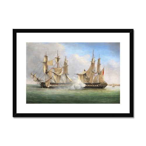 HMS  Crescent and The Reunion | C. M. Jones | 19th Century