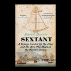 Sextant by David Barrie – original cover on a black background