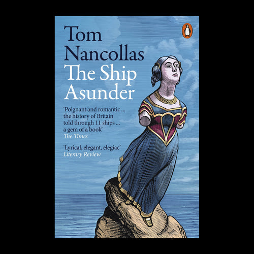 The Ship Asunder by Tom Nancollas – original cover on a black background