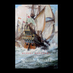 The Spanish Armada by Rupert Matthews – original cover on a black background