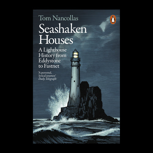 Seashaken Houses by Tom Nancollas – original cover on a black background