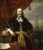 Lieutenant-Admiral Michiel de Ruyter | Ferdinand Bol | 1667