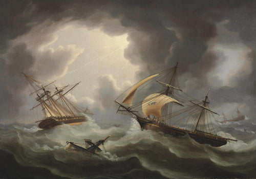 Loss of HM Ship's Blenheim and Java | Thomas Buttersworth | 19th Century