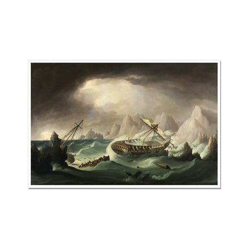 Shipwreck off a Rocky Coast | Thomas Buttersworth | 1810