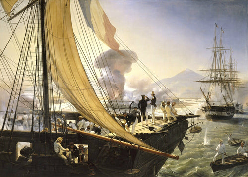 Capture of Fort San Juan de Ulúa, 27 November 1838 | Horace Vernet | 1841