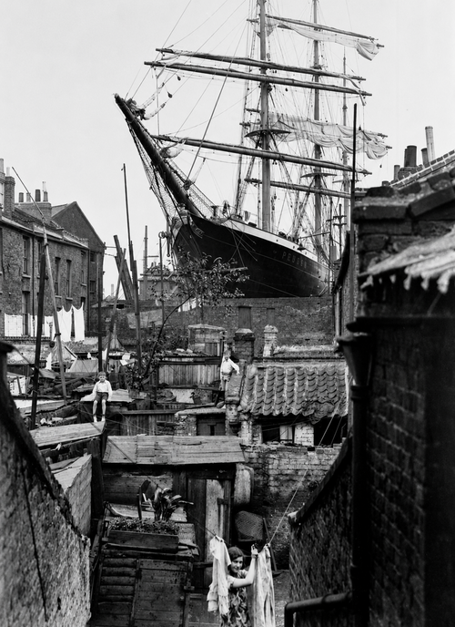 Three Masted Barque 'Penang' in Dry Dock at Millwall | 1932