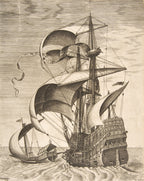 Three-Master on the Open Sea | Pieter Brueghel the Elder | 1565