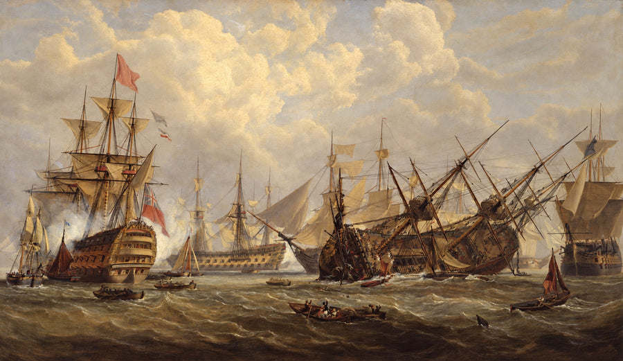 Loss of the Royal George | John Christian Schetky | 1840