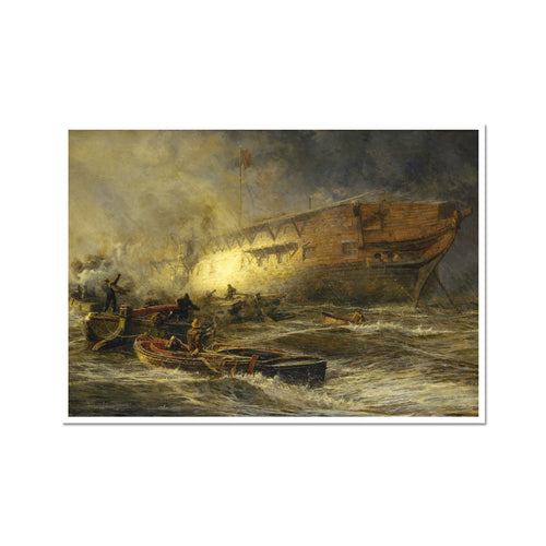 A Battle with the Elements | William Lionel Wyllie | 1885