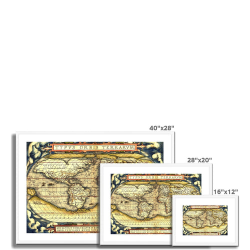 Ortelius World Map | Abraham Ortelius | 1570