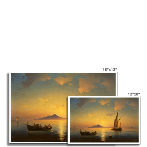 The Bay of Naples  | Ivan Aivazovsky | 1841