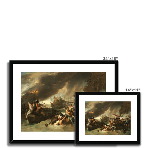 The Battle of La Hogue | Benjamin West | 1778