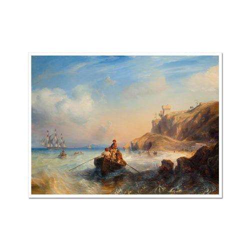Ships by the Coast | Theodore Gudin | 1834