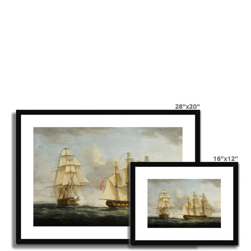 The Capture of the French Frigate Le Serene | Thomas Whitcombe | 1808