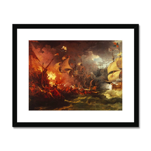 Defeat of The Spanish Armada | Philip James de Loutherbourg | 1796