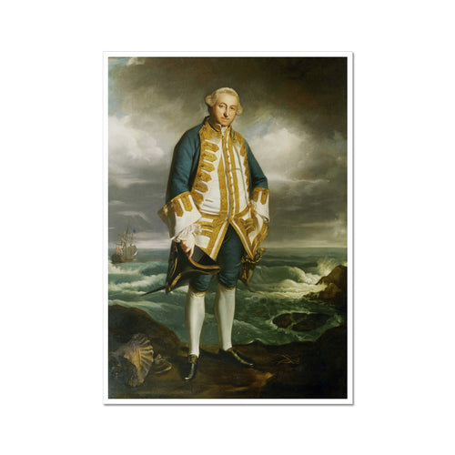 Portrait of Admiral Edward Boscawen | Joshua Reynolds | 1825