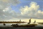 View of Deventer Seen from the North West Painting 