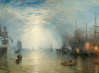 Keelmen Heaving in Coals by Moonlight | Joseph Mallord William Turner | 1835