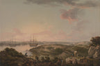 Port Mahon with British Men-of-War at Anchor | John Thomas Serres | 1795